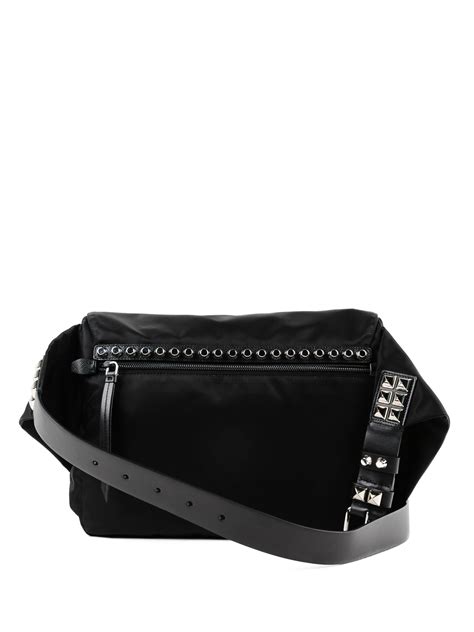 prada belt bag black|prada belt bag vintage.